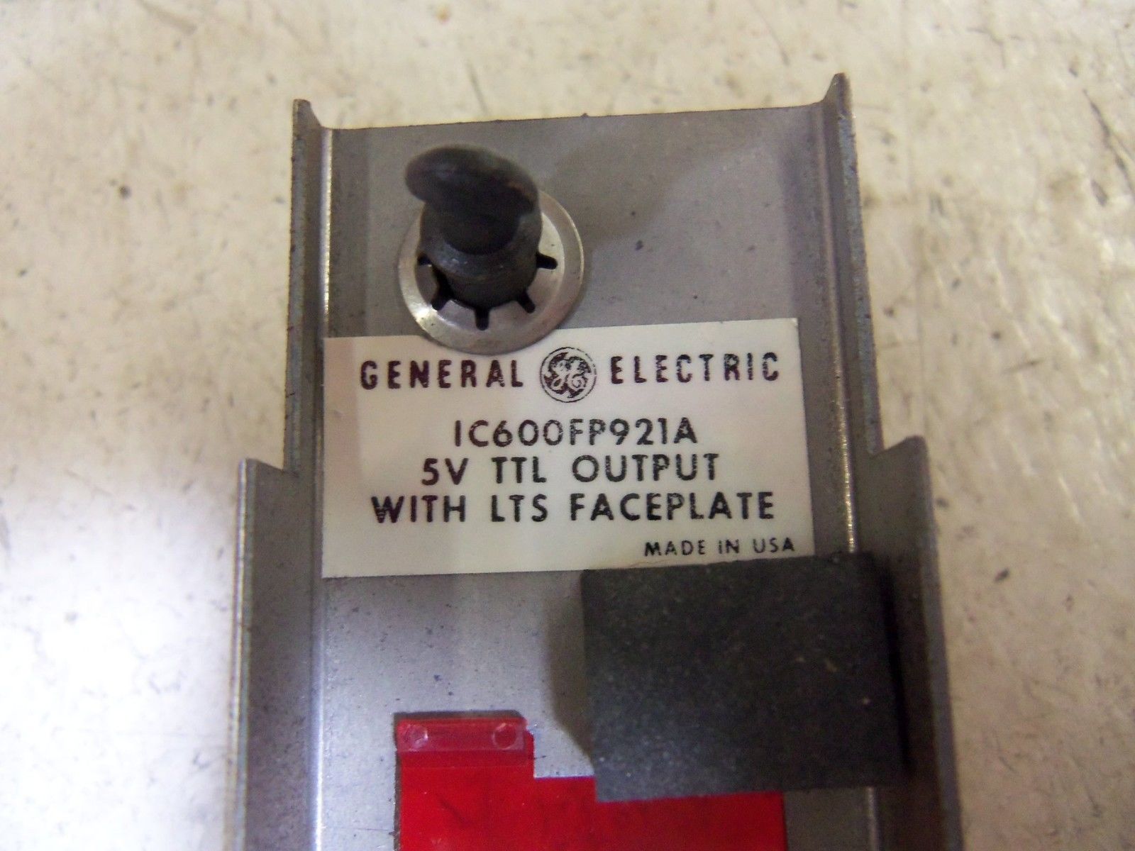 LOT OF 2 GE FANUC IC600FP921A FACEPLATE UNMP
