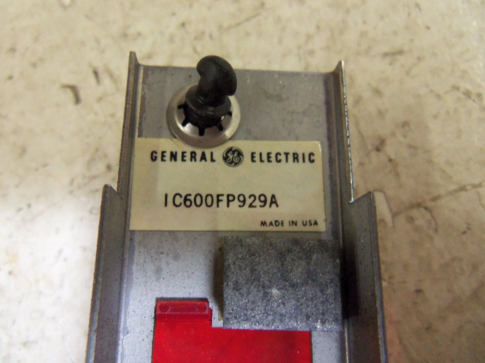 LOT OF 2 GE FANUC IC600FP929A FACEPLATE UNMP