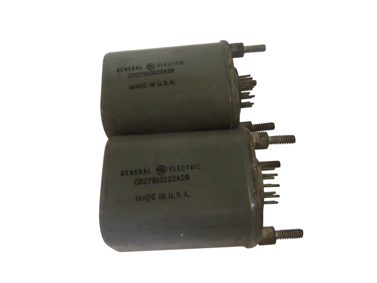LOT OF 2 GENERAL ELECTRIC CR2791G122A29 RELAY UNMP