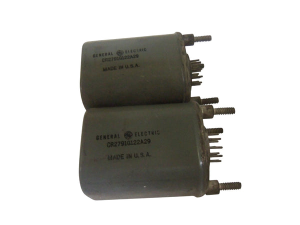 LOT OF 2 GENERAL ELECTRIC CR2791G122A29 RELAY UNMP