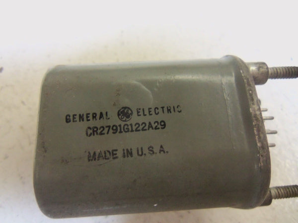 LOT OF 2 GENERAL ELECTRIC CR2791G122A29 RELAY UNMP