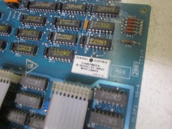 LOT OF 2 GENERAL ELECTRIC IC600YB831A 10-50VDC/5V INPUT W/ LIGHTS UNMP