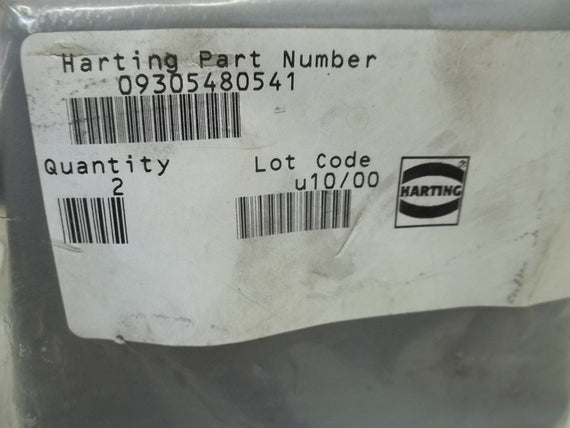 LOT OF 2 HARTING 09305480541 ENCLOSURE *NEW IN A BAG*