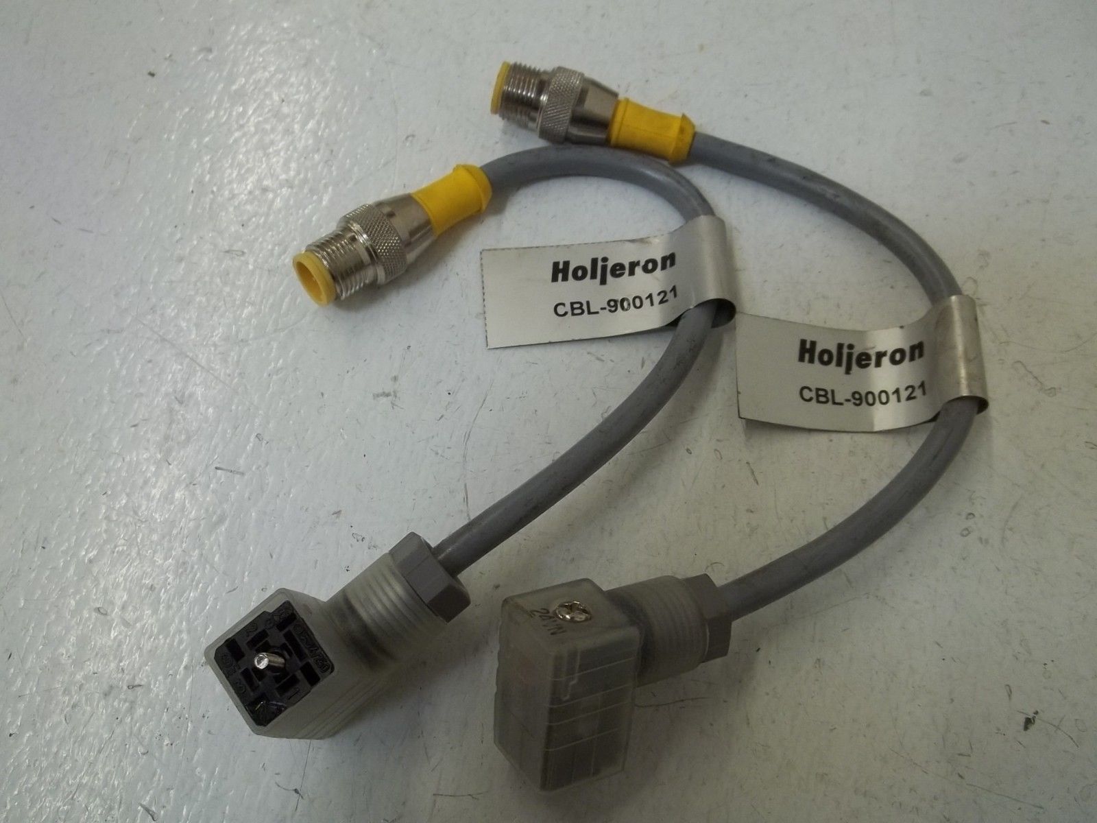 LOT OF 2 HOLJERON CBL-900121 CABLE UNMP
