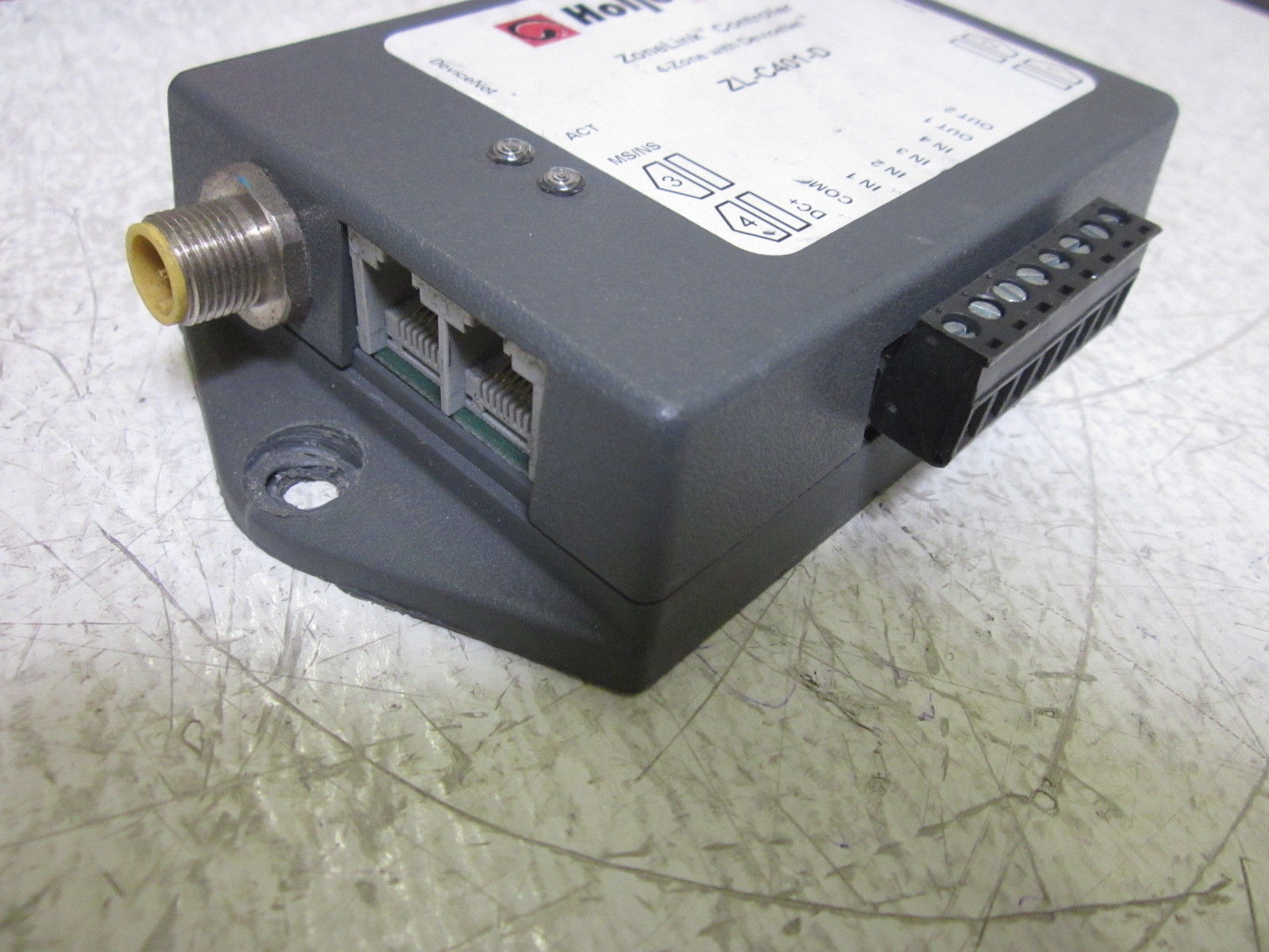 LOT OF 2 HOLJERON ZONELINK CONTROLLER ZL-C401-D UNMP