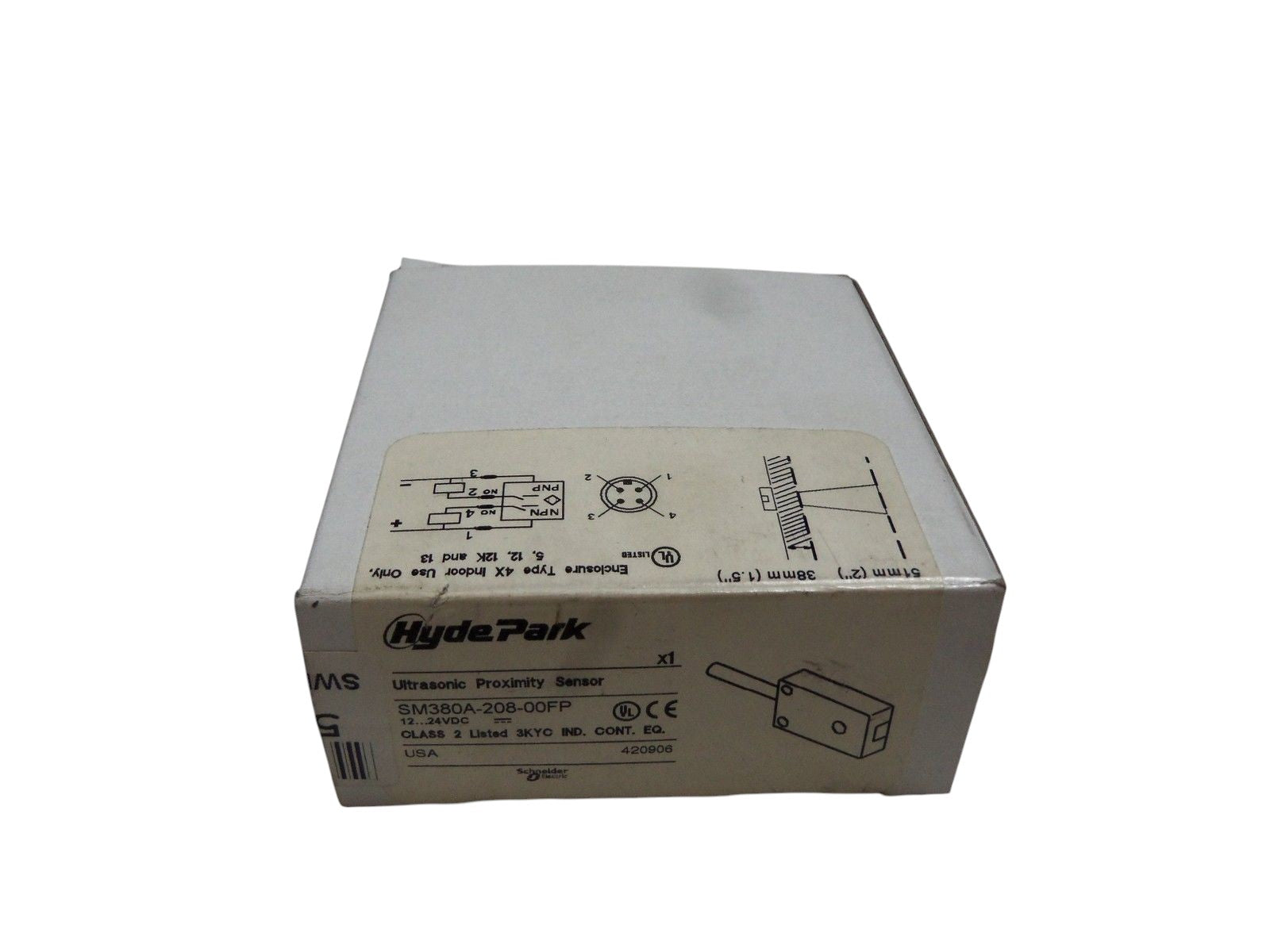 LOT OF 2 HYDEPARK SM380A-208-00FP NSMP