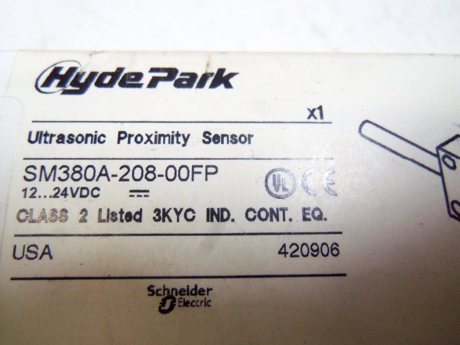 LOT OF 2 HYDEPARK SM380A-208-00FP NSMP