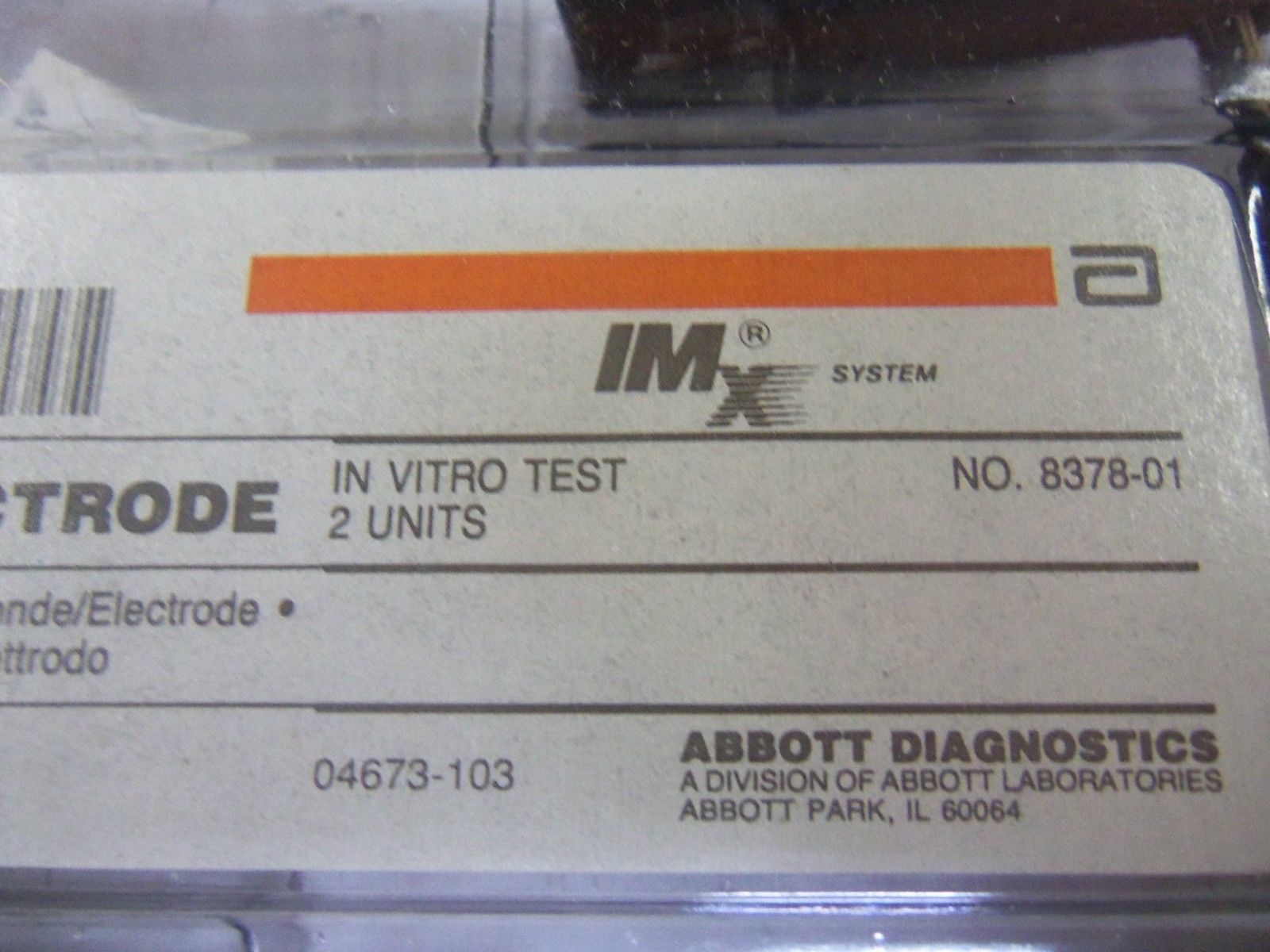 LOT OF 2 IMX SYSTEMS 8378-01 NSNP