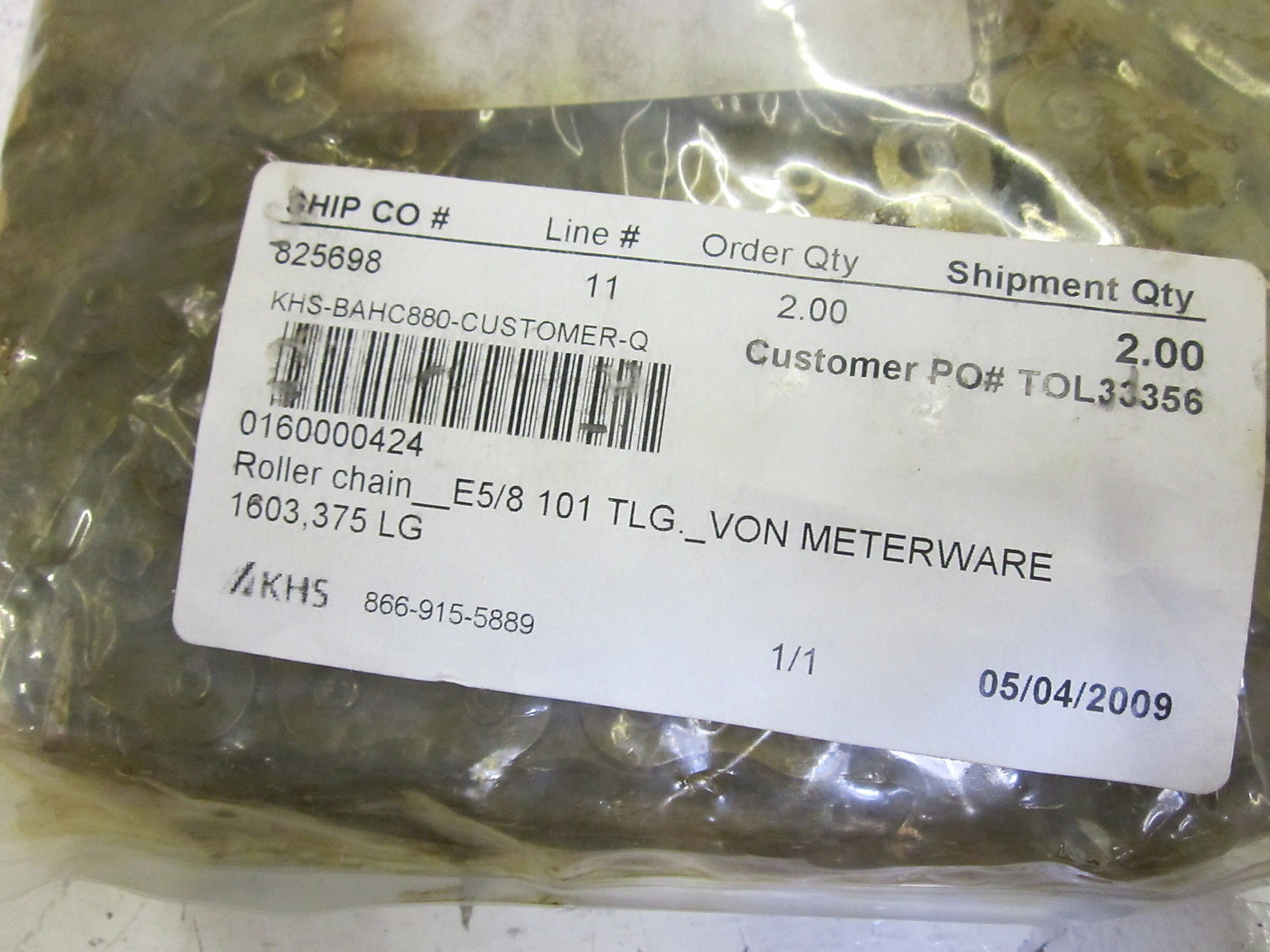 LOT OF 2 KHS 0160000424 NSMP
