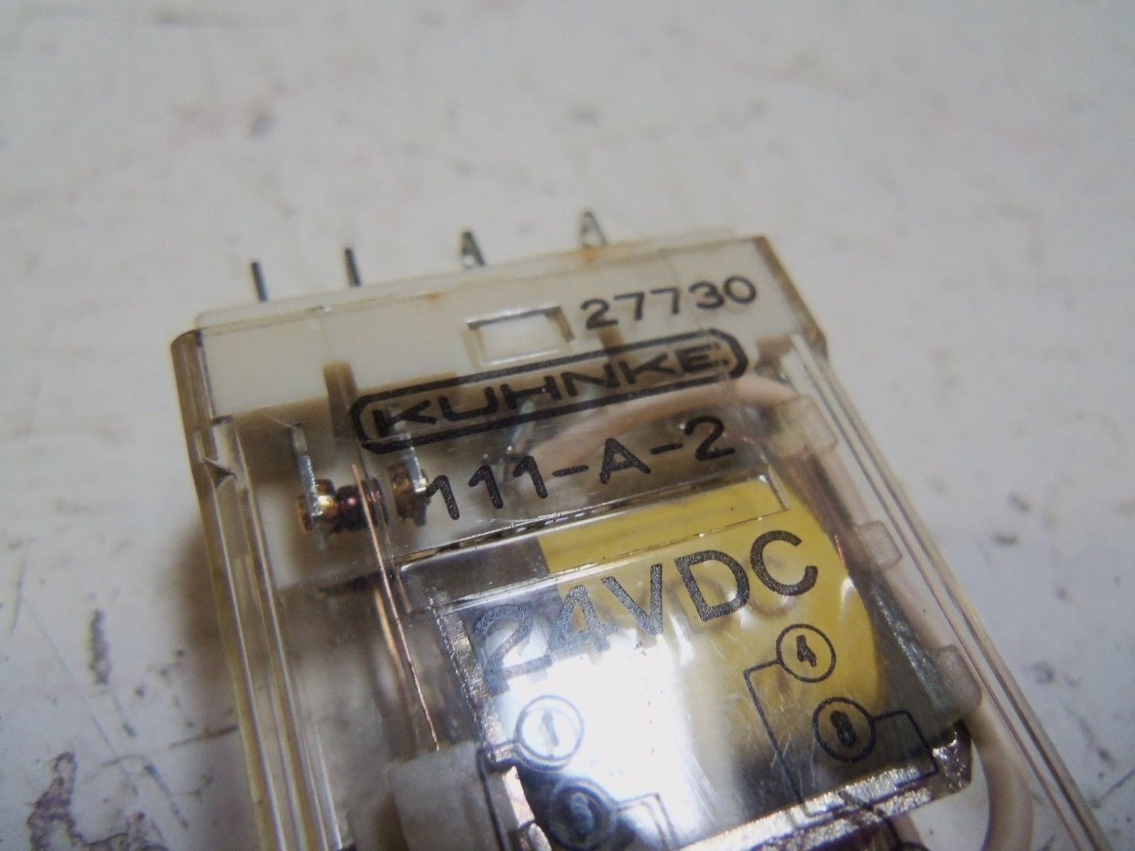 LOT OF 2 KUHNKE 111-A-2 RELAY NSMP