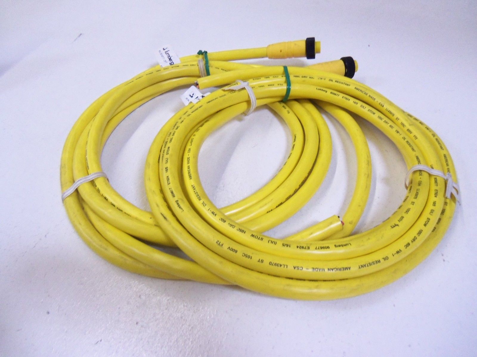 LOT OF 2 LUMBERG RK50-677/12FT UNMP