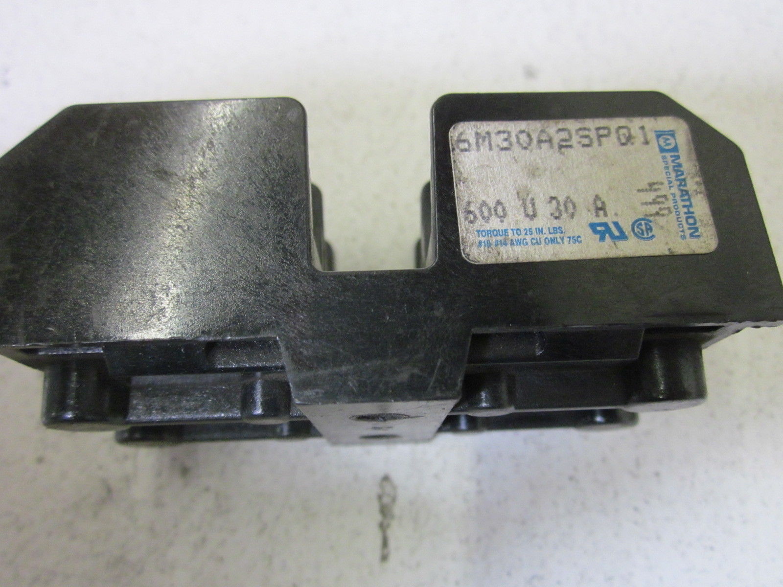 MARATHON 6M30A2SPQ1 FUSE HOLDER UNMP