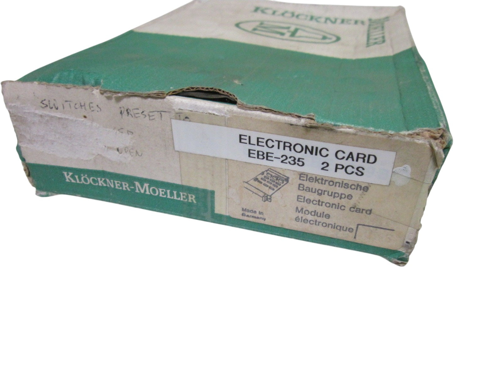 MOELLER EBE-235 ELECTRONIC MEMORY CARD  UNMP
