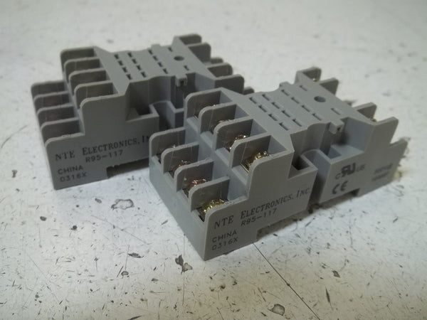 NTE ELECTRONICS, INC. R95-117 RELAY SOCKET  NSNP