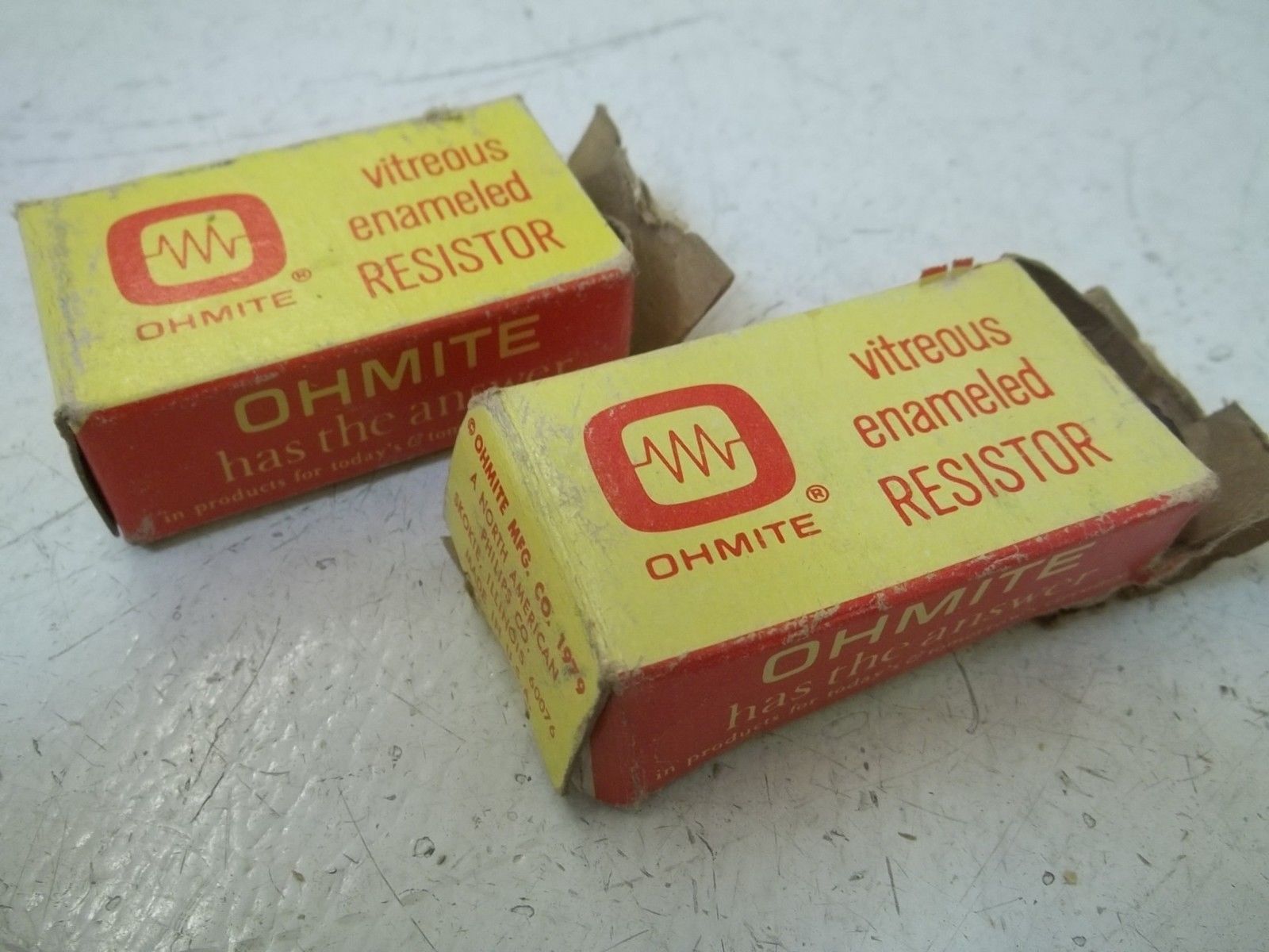 LOT OF 2  OHMITE 0200D NSMP