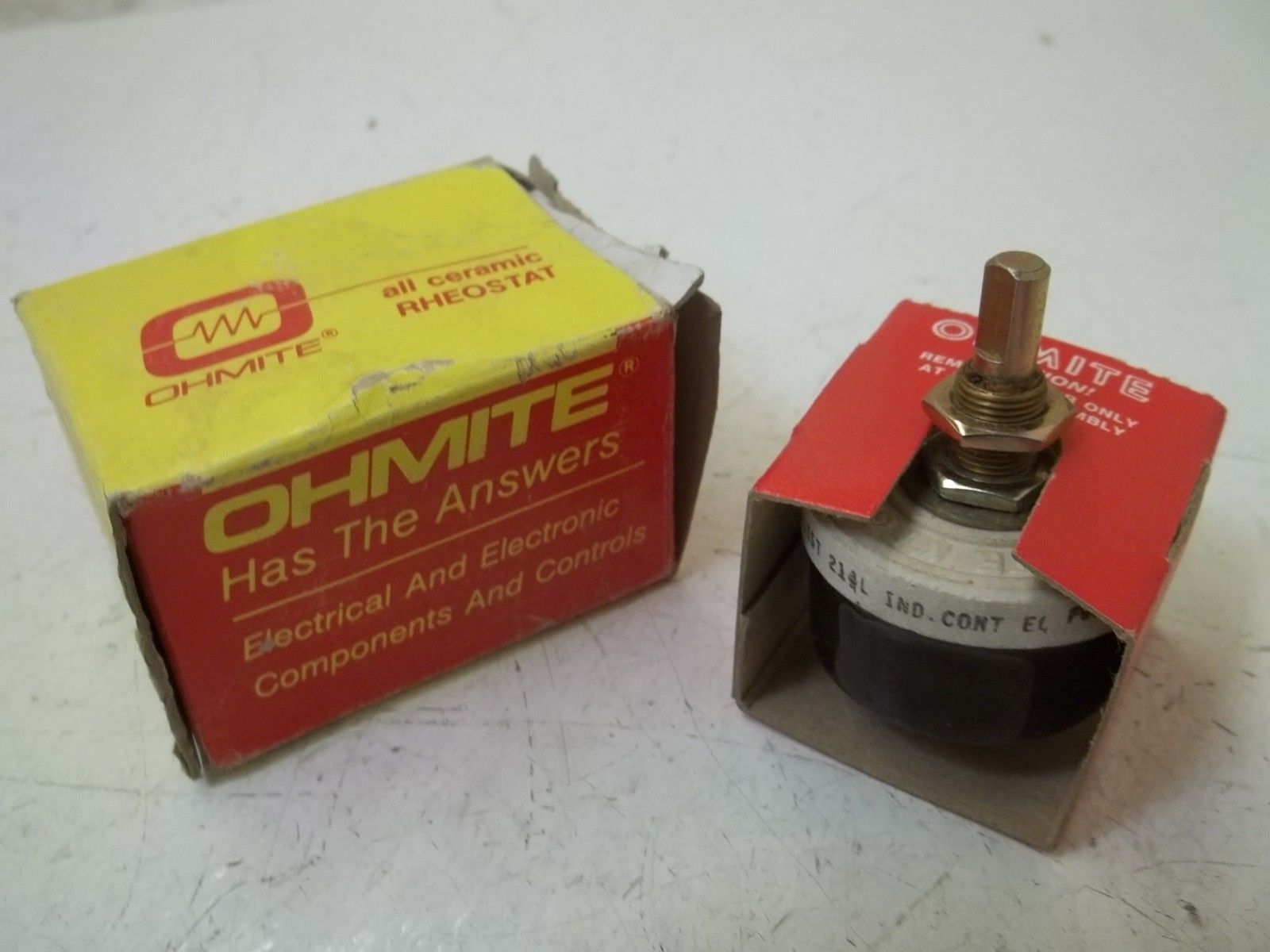 LOT OF 2 OHMITE MODEL H *NEW IN BOX*