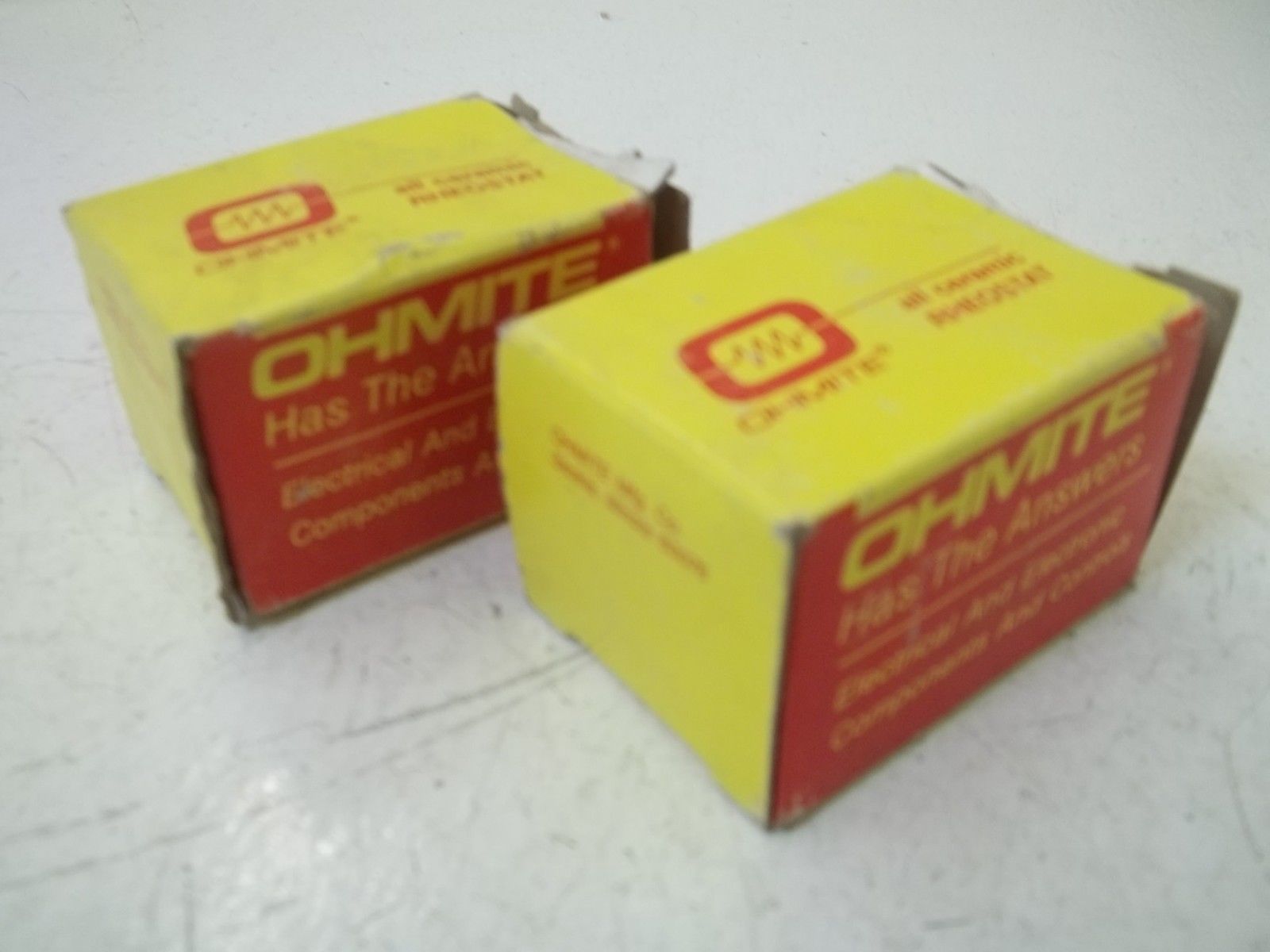 LOT OF 2 OHMITE MODEL H *NEW IN BOX*