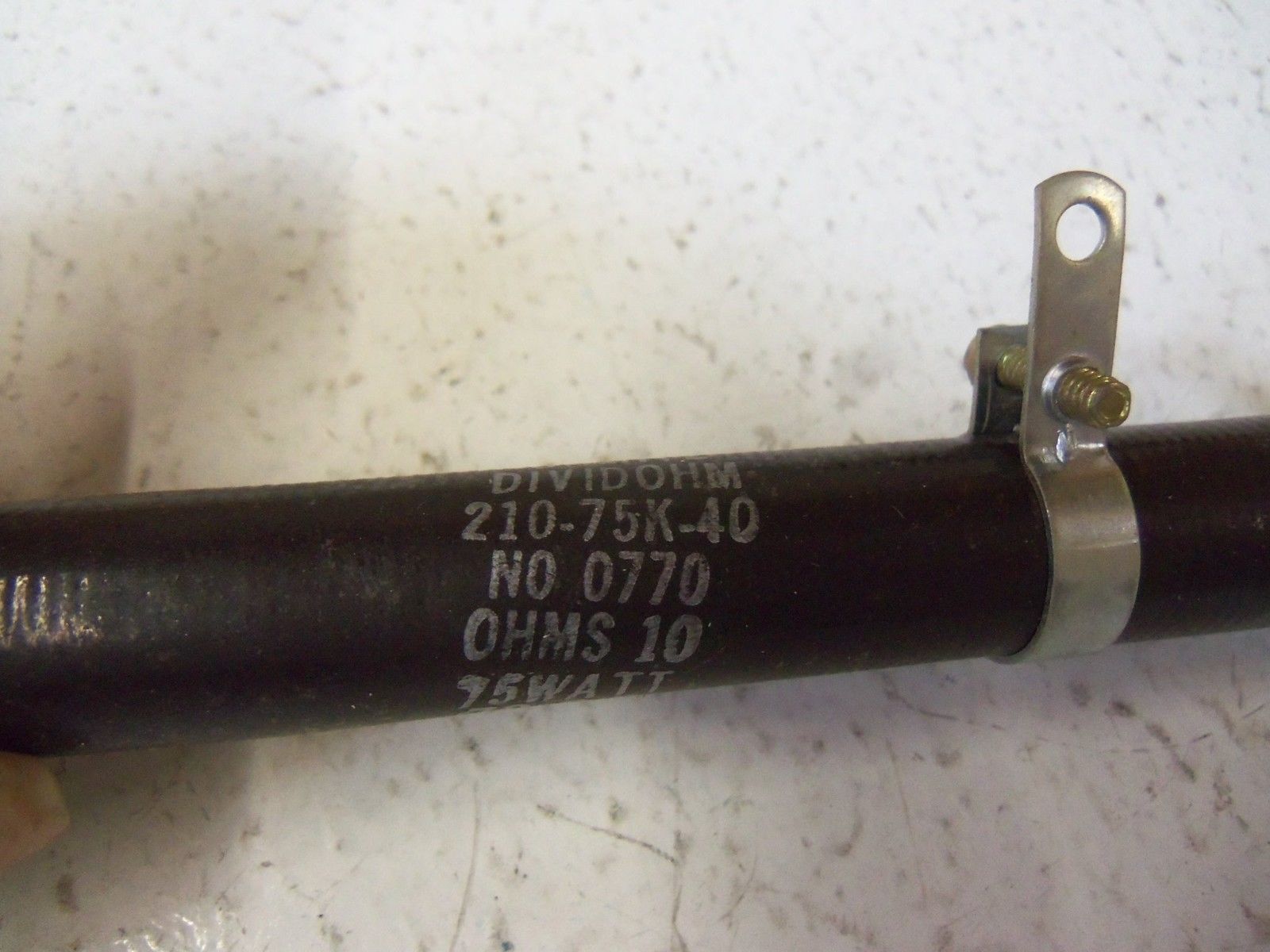 LOT OF 2  OHMITE RESISTOR 0770 NSMP