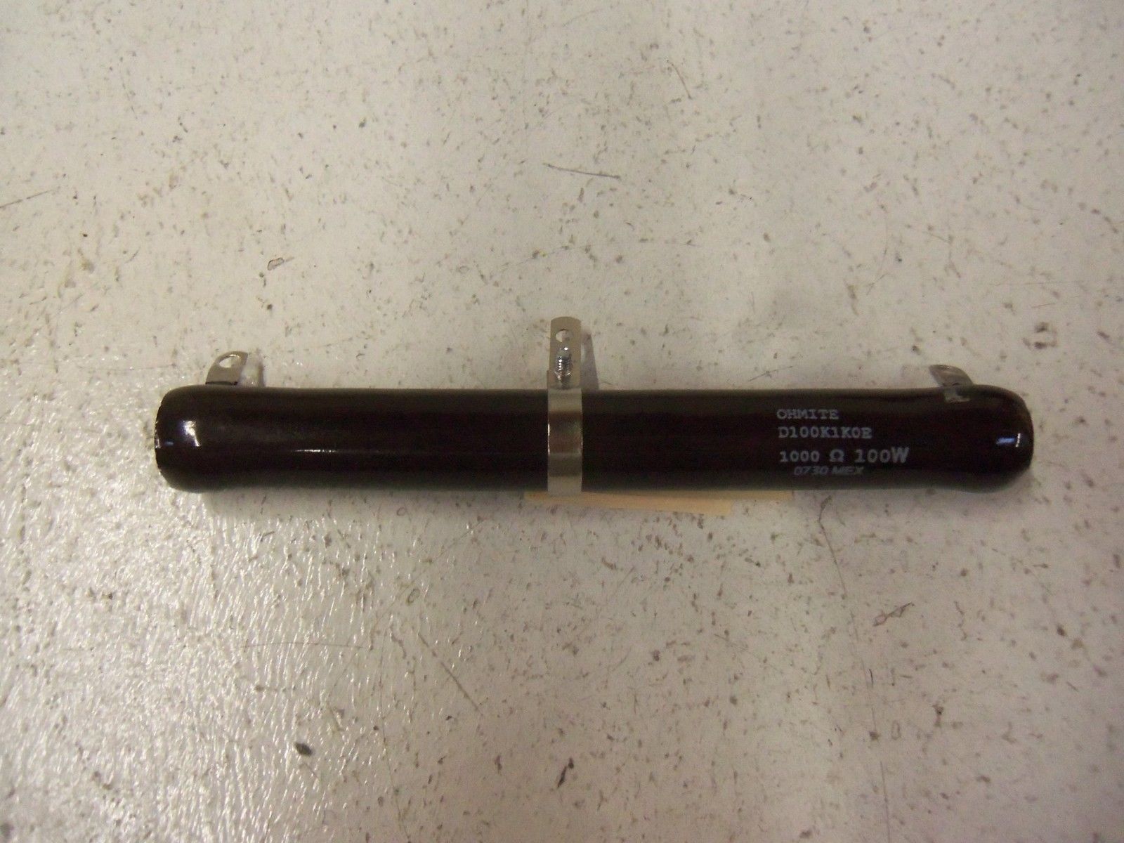 LOT OF 2 OHMITE RESISTOR D100K1K0E NSMP