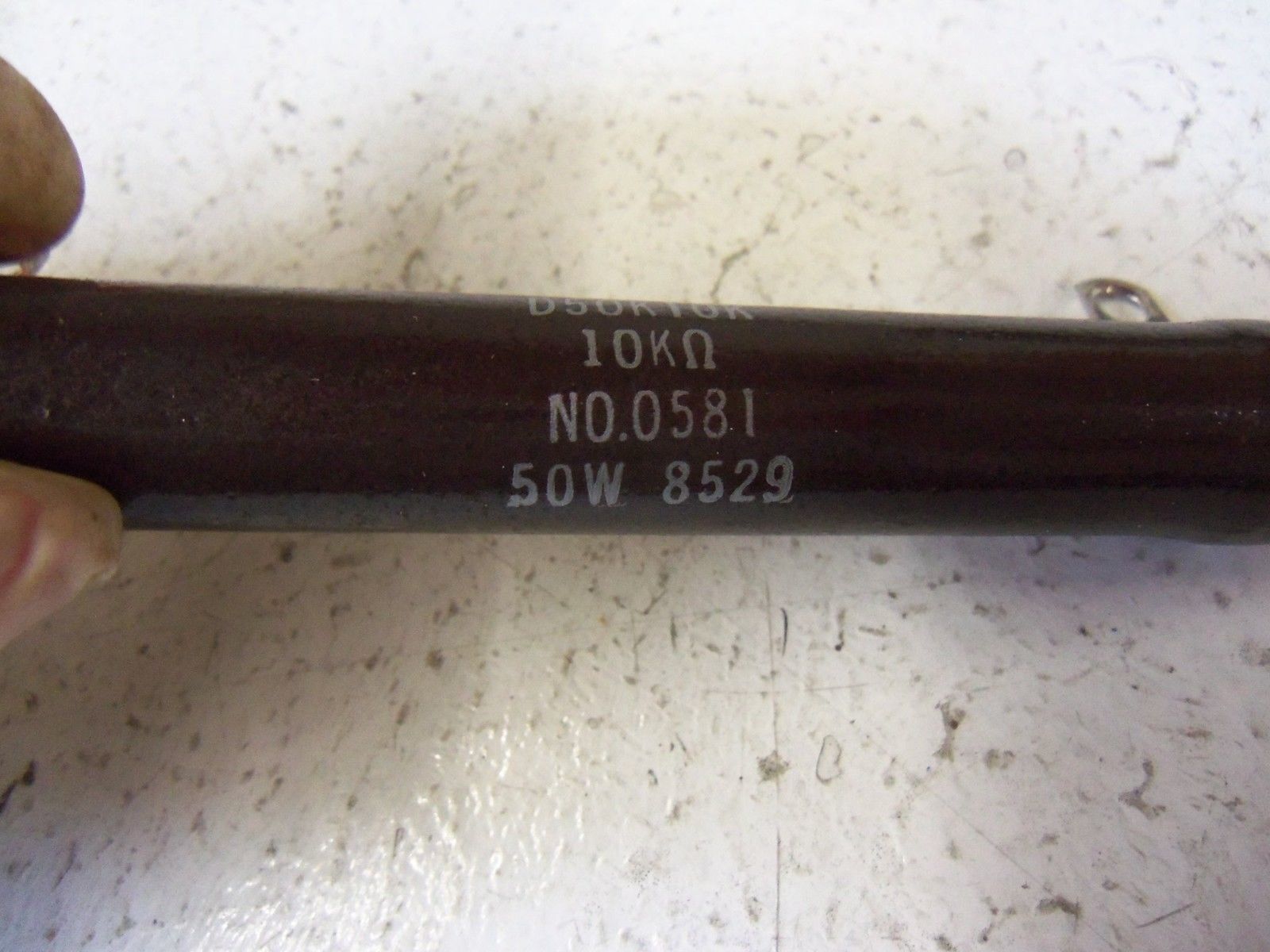 LOT OF 2  OHMITE RESISTOR D50K10K NSMP