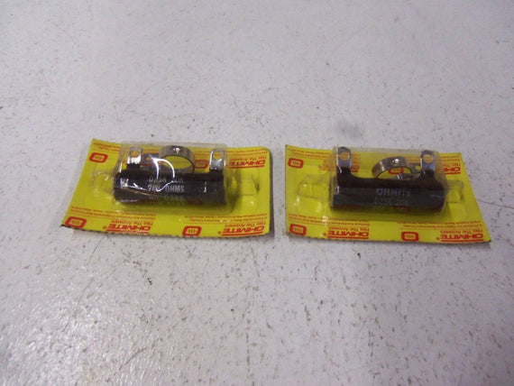 LOT OF 2 OHMITE RESISTOR D25K20K *NEW IN ORIGINAL PACKAGE*