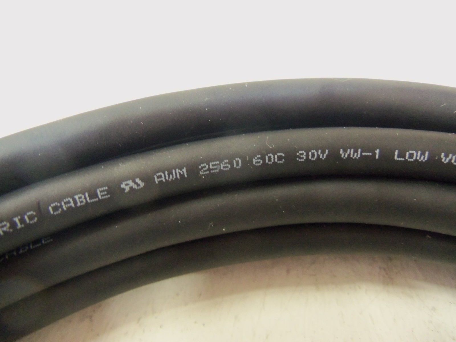 LOT OF 2 OKI ELECTRIC CABLE AWN 2560 60C 30V VW-1 COMPUTER CABLE NSNP
