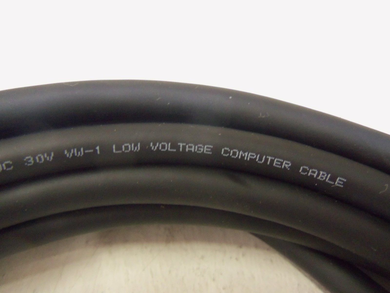 LOT OF 2 OKI ELECTRIC CABLE AWN 2560 60C 30V VW-1 COMPUTER CABLE NSNP