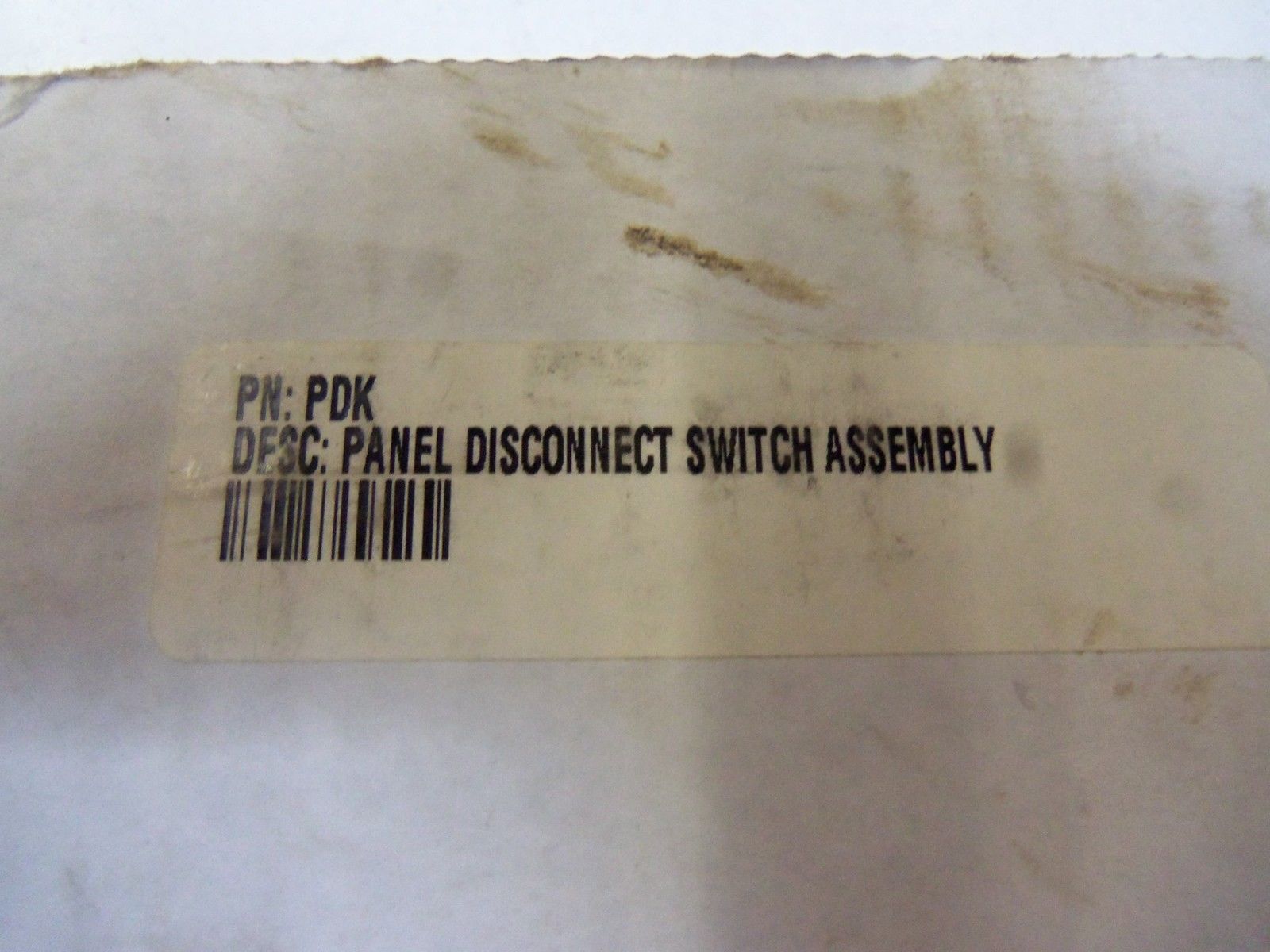 LOT OF 2 PANEL DISCONNECT SWITCH ASSEMBLY PDK NSMP