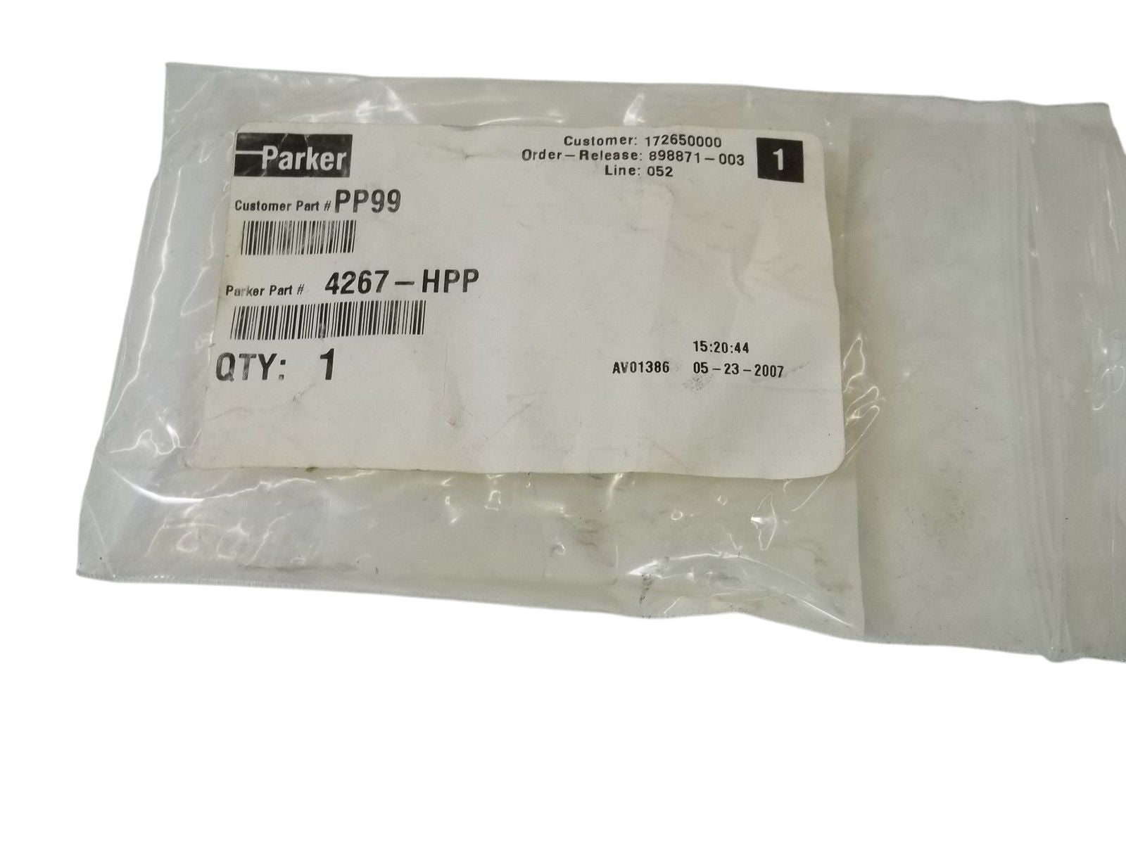LOT OF 2 PARKER 4267-HPP NSMP