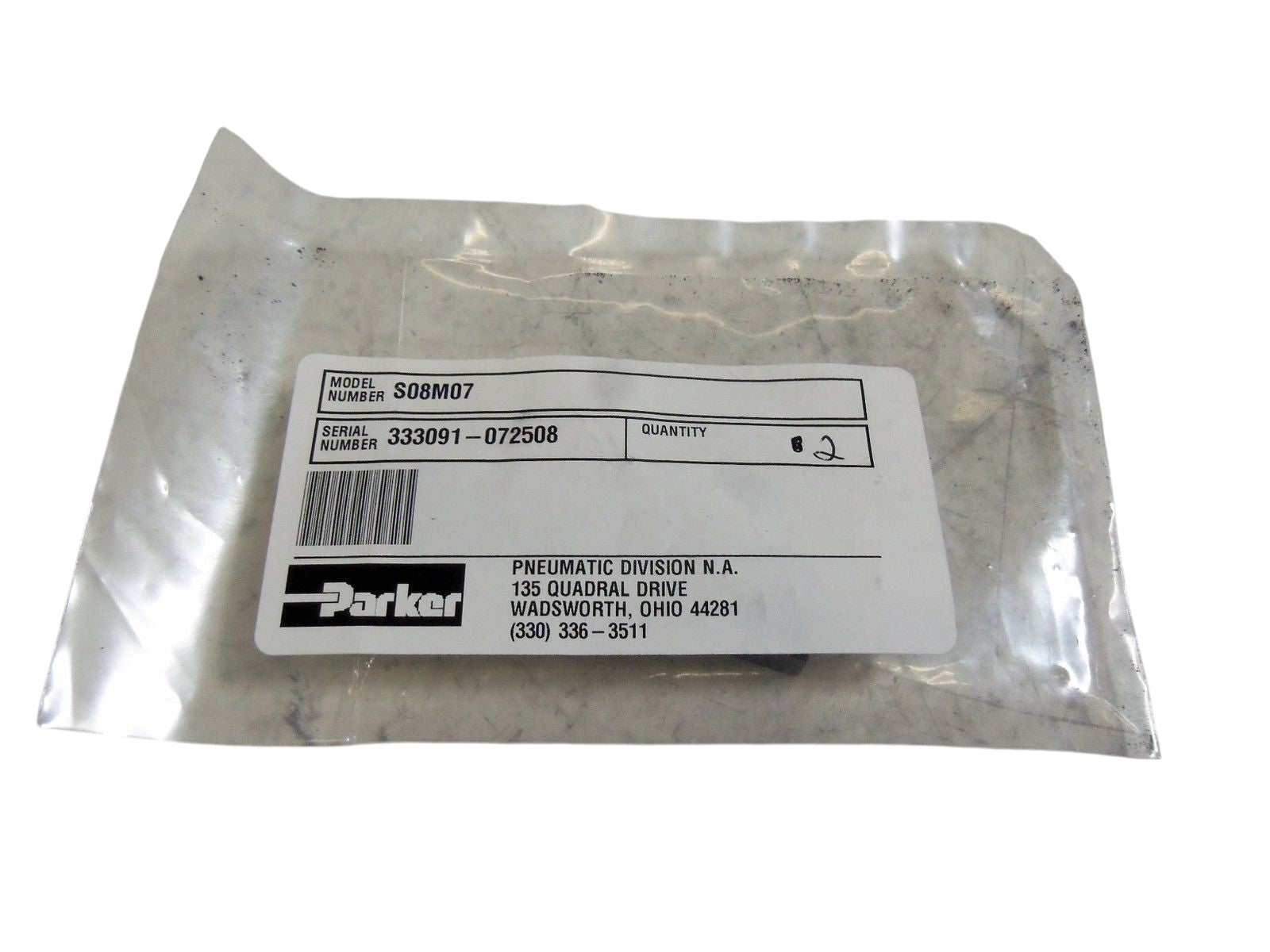 LOT OF 2 PARKER S08M07 PROXIMITY SWITCH NSNP
