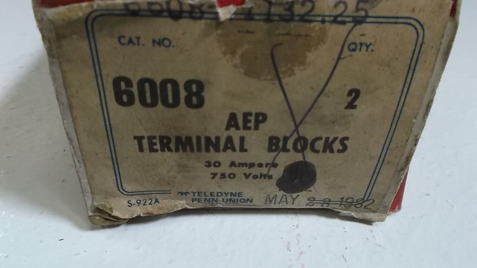 LOT OF 2 PENN UNION POSITION TERMINAL BOARD 6008 NSMP