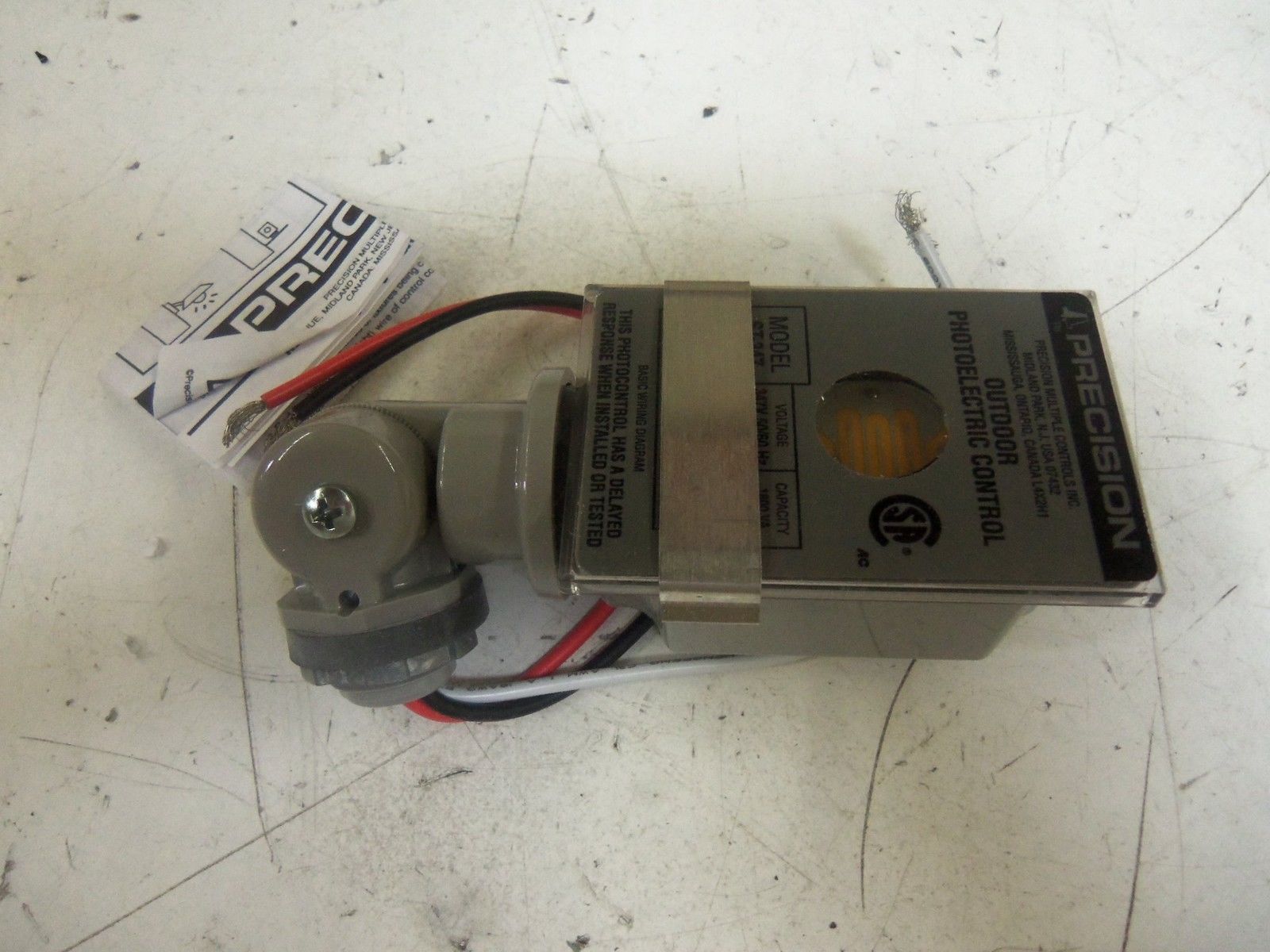 PRECISION ST-347 OUTDOOR PHOTOELECTRIC CONTROL 347V NSMP