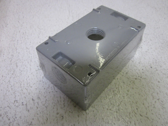 LOT OF 2 RAB DESIGN D5613 WEATHERPROOF OUTLET BOX *NEW NO BOX*