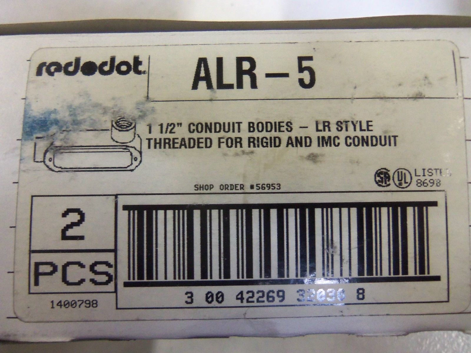 LOT OF 2 RED DOT ALR-5 NSMP