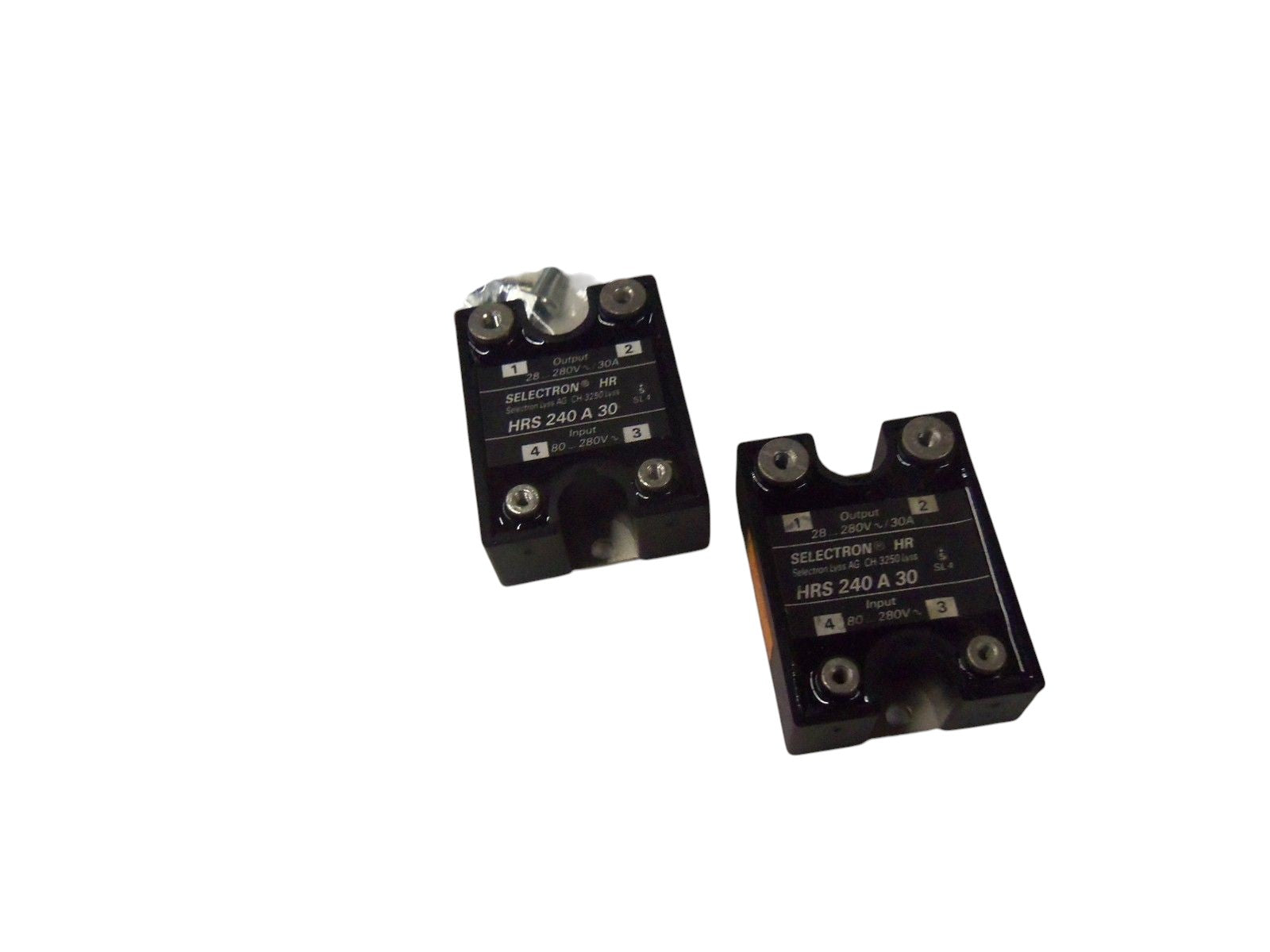 LOT OF 2 SELECTRON HRS 240 A 30 NSNP