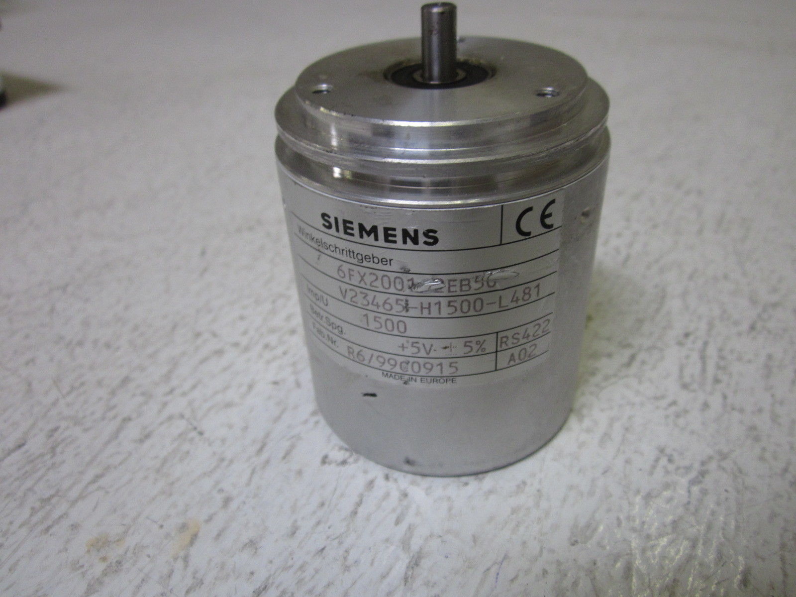 LOT OF 2 SIEMENS 6XF2001-2EB50 ENCODER UNMP