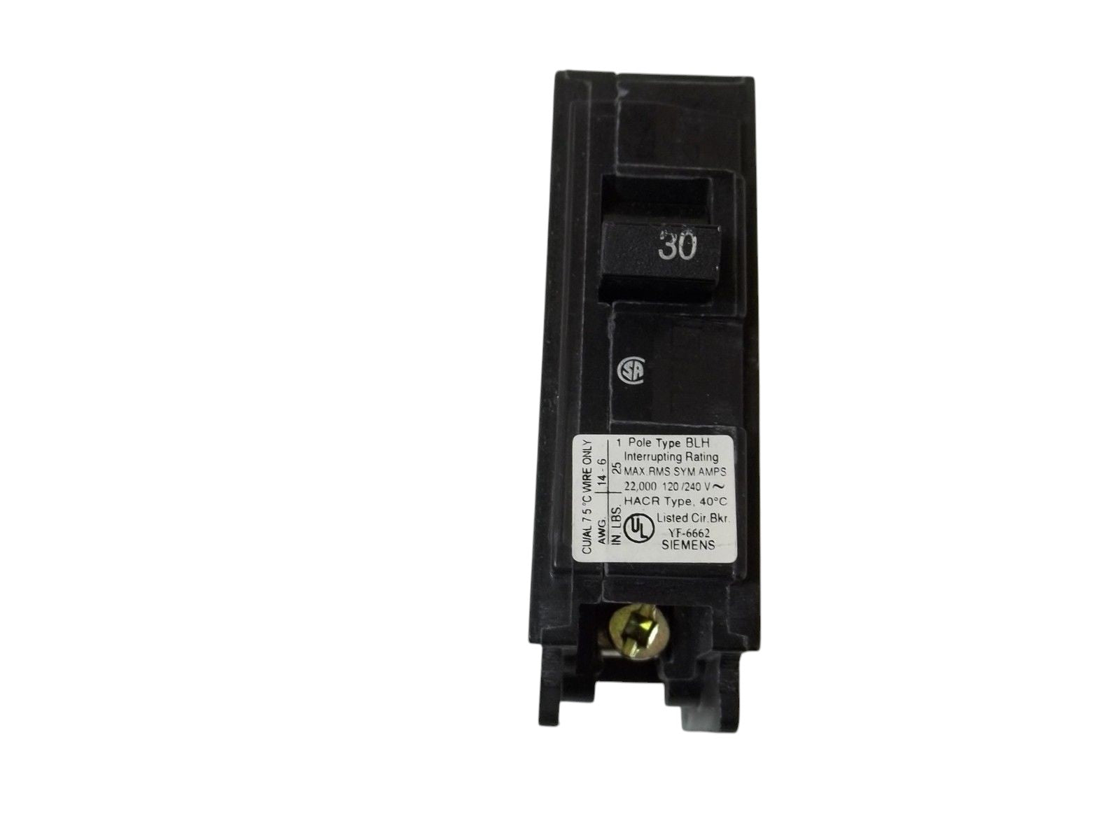 LOT OF 2 SIEMENS B130H CIRCUIT BREAKER NSNP