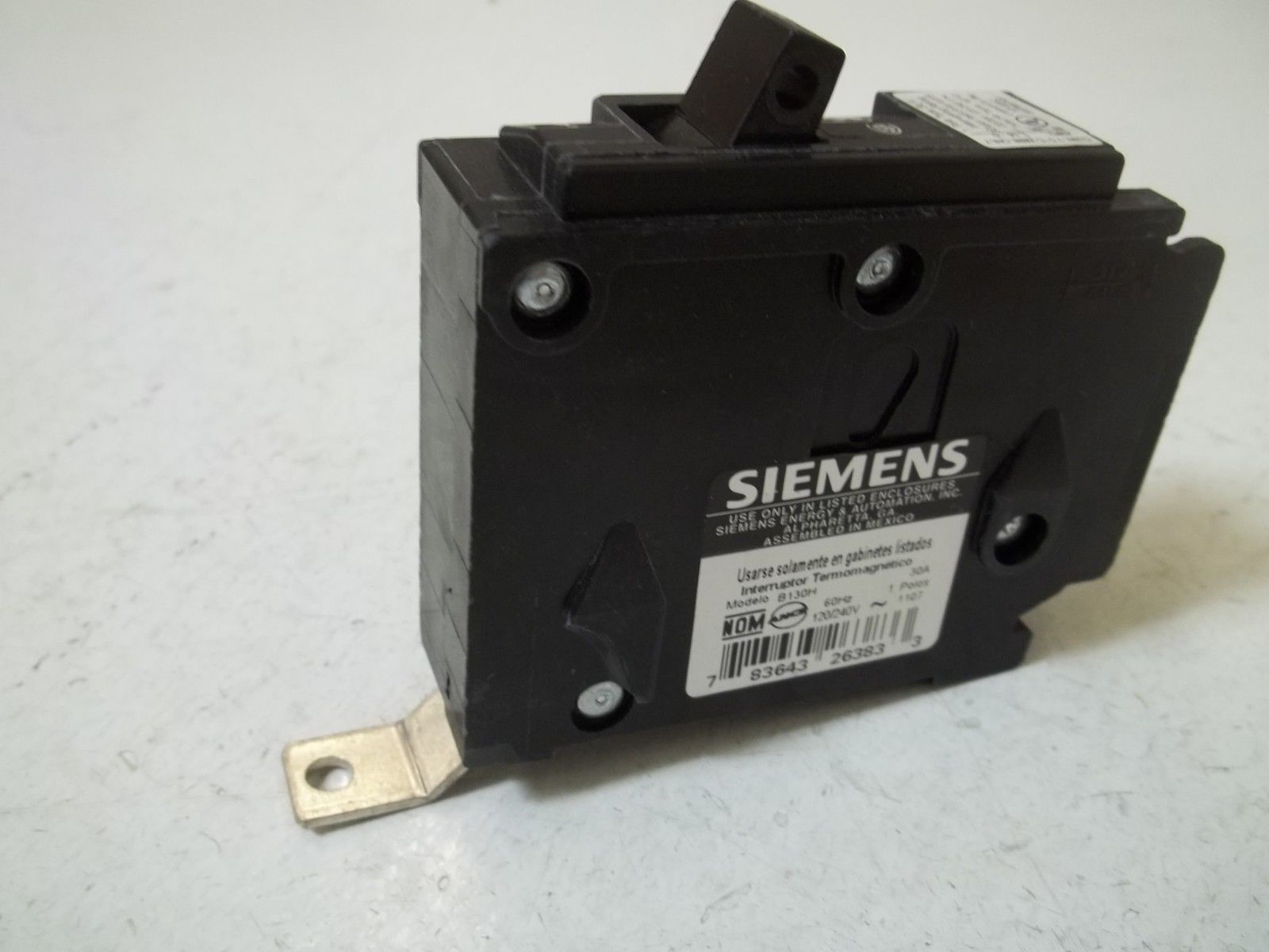 LOT OF 2 SIEMENS B130H CIRCUIT BREAKER NSNP
