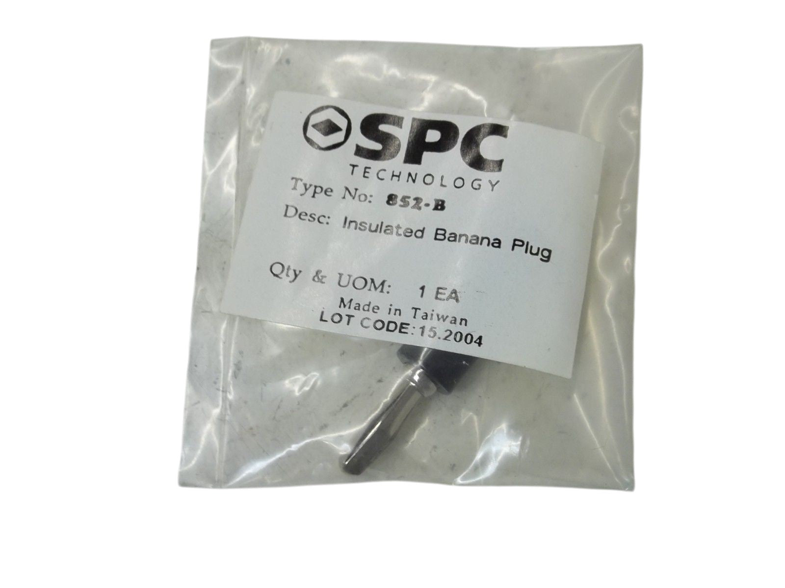 LOT OF 2 SPC 852-B INSULATED BANANA PLUG NSMP