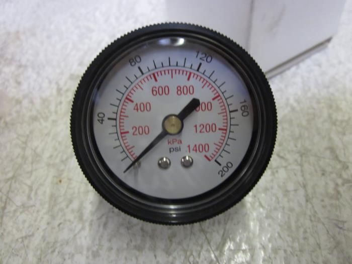 LOT OF 2 SPEC 169819A 2" 200PSI 1400KPA GAUGE NSMP