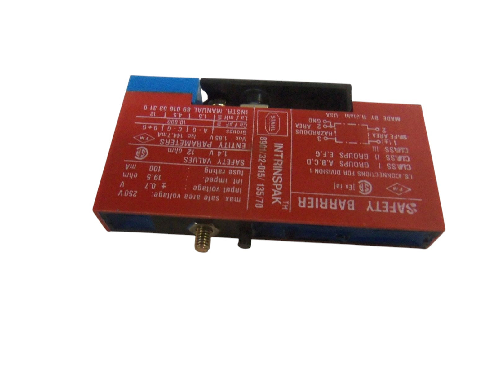 LOT OF 2 STAHL 8901/32-015/135/70 UNMP