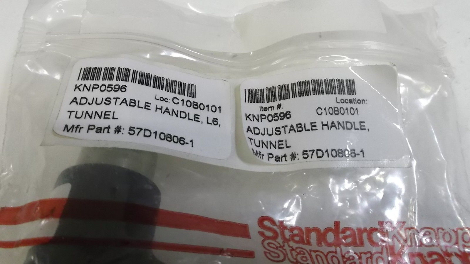 LOT OF 2 STANDARD KNAPP ADJUSTABLE HANDLE 57D10806-1 NSMP