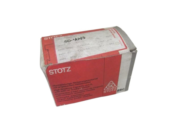 LOT OF 2 STOTZ S212-K6 2P 6A CIRCUIT BREAKER W/ AUXILIARY CONTACT NSMP