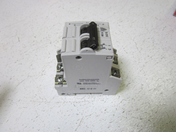 LOT OF 2 STOTZ S212-K6 2P 6A CIRCUIT BREAKER W/ AUXILIARY CONTACT NSMP