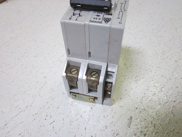 LOT OF 2 STOTZ S212DC-K3 CIRCUIT BREAKER 2P 3A  NSMP