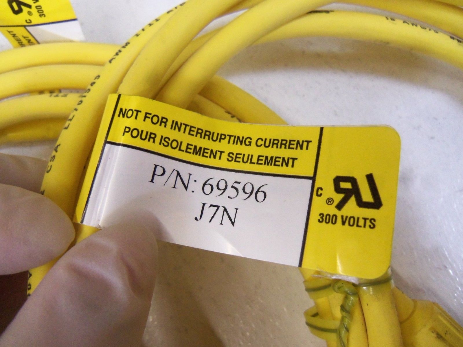 LOT OF 2 TPC WIRE  & CABLE 69596 UNMP