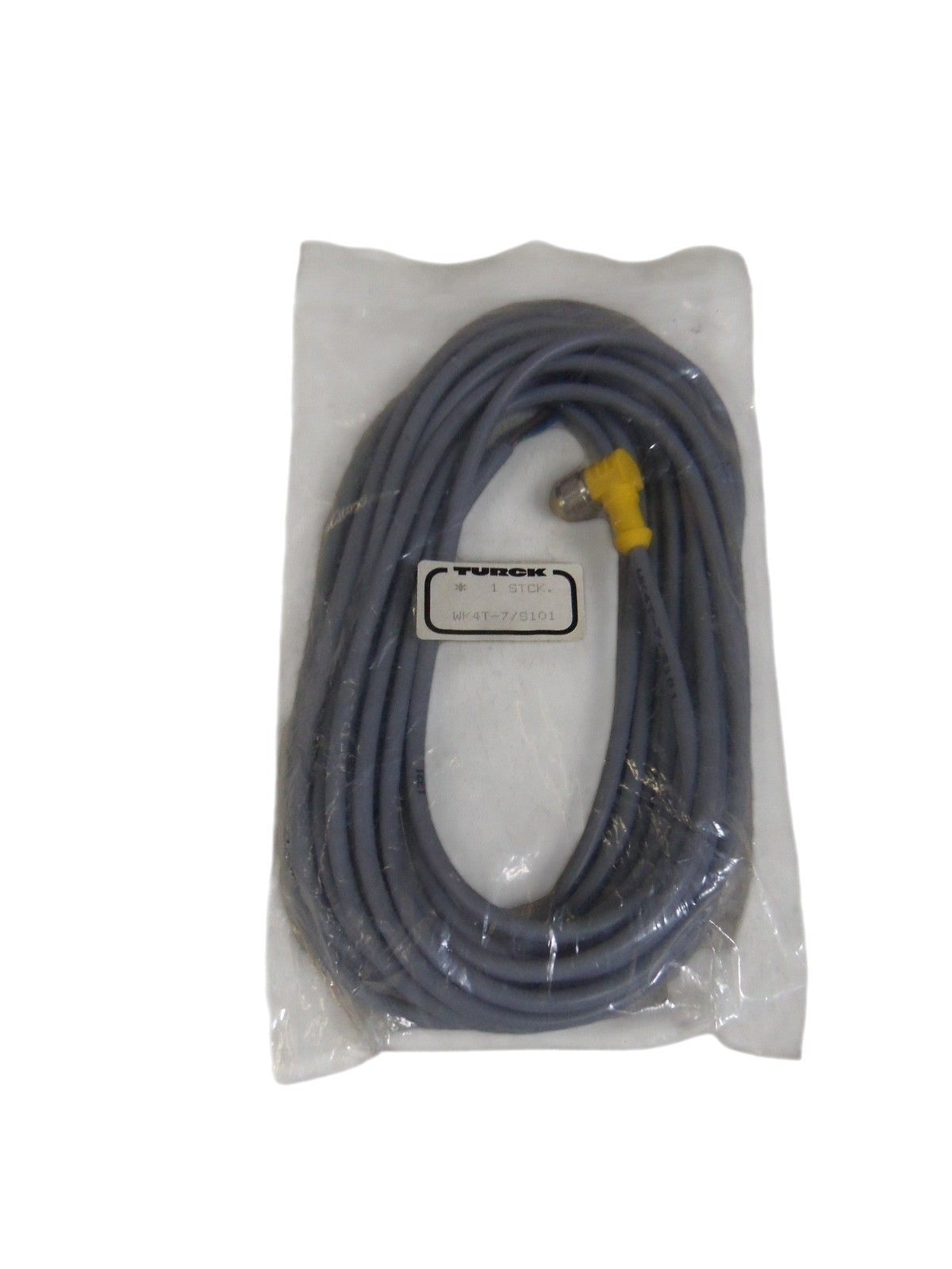 LOT OF 2 TURCK WK4T-7/S101 CORDSET NSMP
