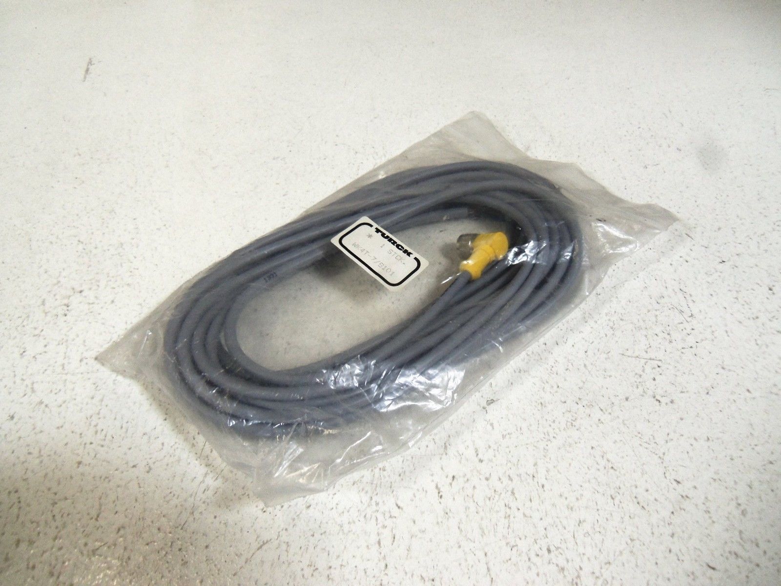 LOT OF 2 TURCK WK4T-7/S101 CORDSET NSMP