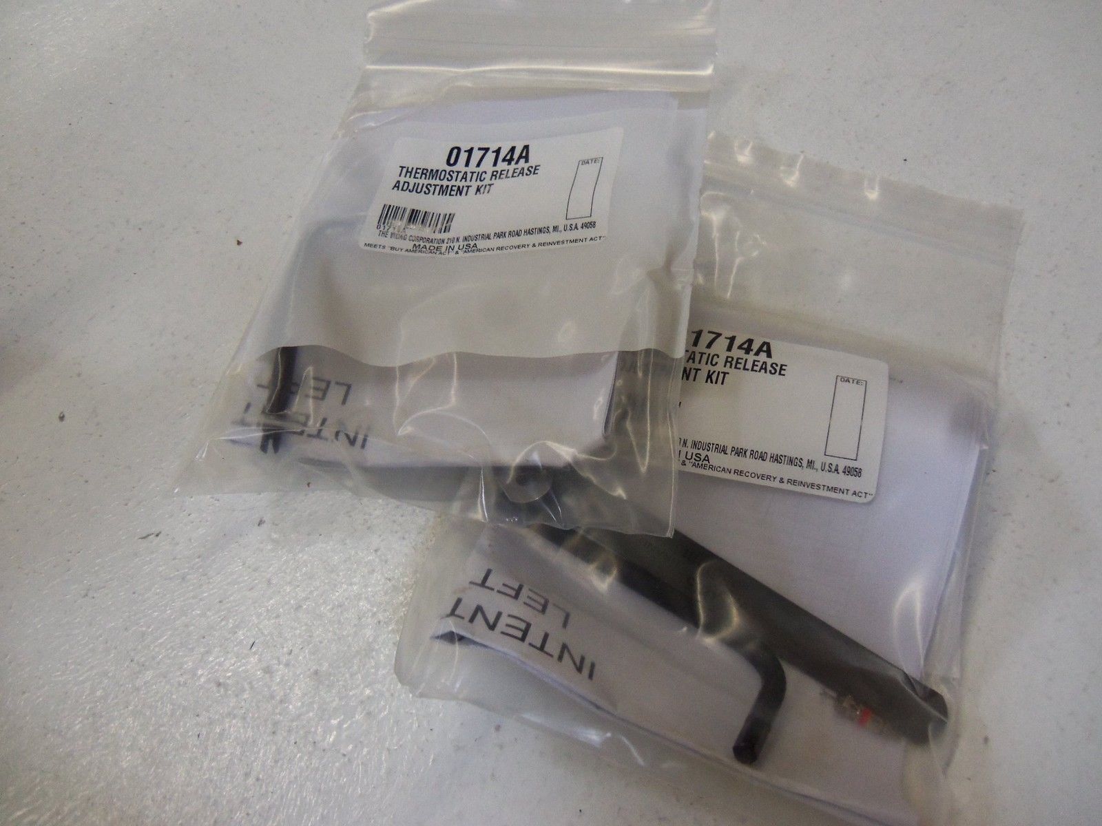 LOT OF 2 VIKING 01714A ADJUSTMENT KIT NSMP