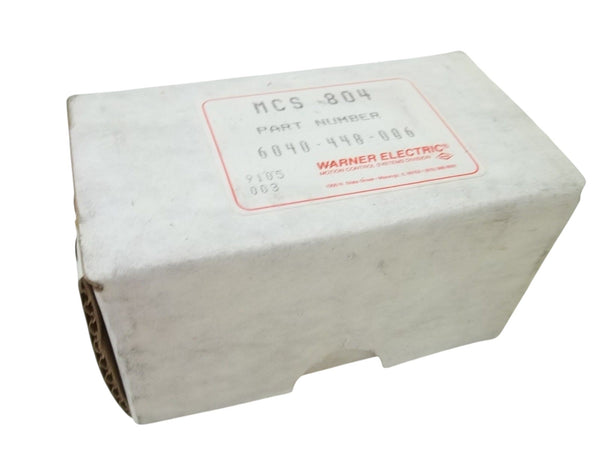 LOT OF 2 WARNER ELECTRIC MCS804 RELAY NSMP